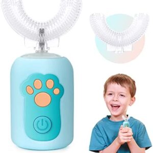 SHIKING Cepillo de Dientes Infantil, Cepillo de Dientes Electrico con 2 Modos, Cepillo de