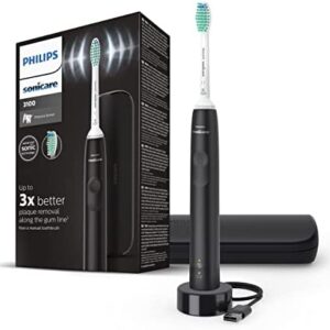 Philips Sonicare Cepillo de dientes eléctrico sónico serie 3100 con sensor de presión y