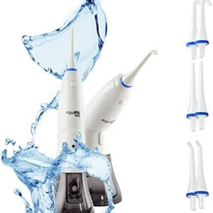Aquapik 500, Irrigador Bucal Portátil con Diseño Único Deformable Tanque de Agua