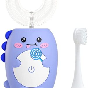 Cepillo de dientes eléctrico para niños, cepillo de dientes en forma de u niños a partir