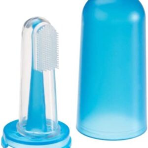 Reer 7900 - Cepillo de dientes de dedo con estuche