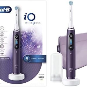 Oral-B iO 8 Cepillo de Dientes Eléctrico con Mango Recargable, Tecnología Magnética de