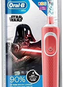Cepillo de dientes eléctrico para niños Oral B BRAUN Star Wars con tecnología Braun, 1