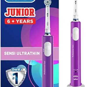Oral-B Cepillo de dientes eléctrico para niños, 1 cabezal de cepillo de dientes, con modo
