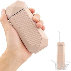 Coofloss Irrigador Bucal Portátil, Irrigadores Dental Mini Inalambrico con 3 Modos, Tanque