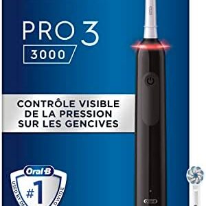 Oral-B PRO 3 Cepillo de Dientes Eléctrico con Mango Recargable y Sensor de Presión,