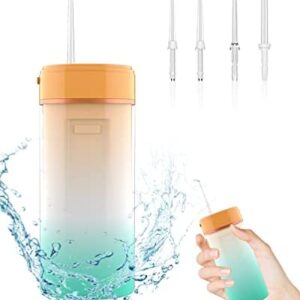 Irrigador Dental Portátil,USB Recargable, IPX6 a Prueba de Agua, Irrigador Bucal Eléctrico
