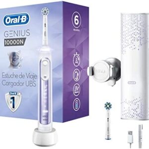 Oral-B Genius Cepillo de Dientes Eléctrico con Mango Recargable, Tecnología Braun, 2
