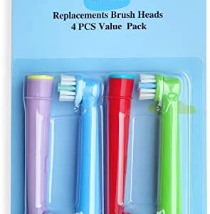 EB-10A - Cabezal de cepillo de dientes de repuesto profesional para niños, diseñado para