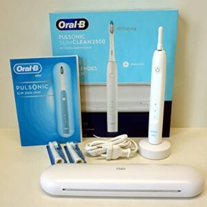 Oral-B Pulsonic Slim Clean 2500 - Cepillo de dientes eléctrico sónico (2 modos de