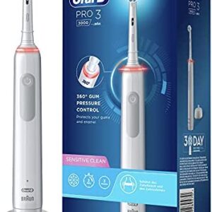 Oral-B PRO 3 3000 Sensitive Clean cepillo de dientes eléctrico, con 3 modos de limpieza