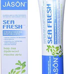 Jason - Pasta de dientes completamente natural, mar fresco -paquete de 2 Jason Natural