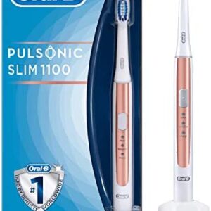 Oral-B Pulsonic Slim 1100 - Cepillo de dientes eléctrico sónico, con temporizador y