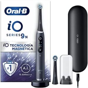 Oral-B iO9N Cepillo de Dientes Eléctrico con Mango Recargable, Tecnología Magnética iO, 2