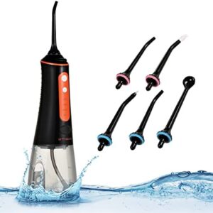 Irrigador Bucal Dental limpieza de dientes, hilo de agua portátil recargable, resistente