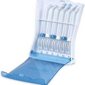 Waterpik Boquillas de Recambio para Irrigador Bucal en Estuche Higiénico, Chorro Clásico,