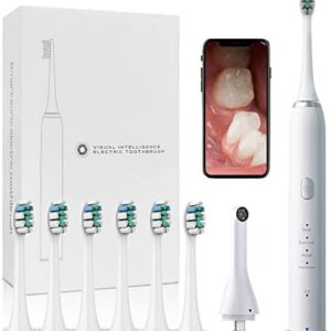 Cepillos de Dientes Electricos, Electrico Dientes Con cámara interna hd de 2 Millones, 3
