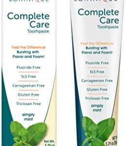 Himalaya Botanique Toothpaste - Simply Mint 150g - Todo Natural Sin Fluoruro, SLS, gluten