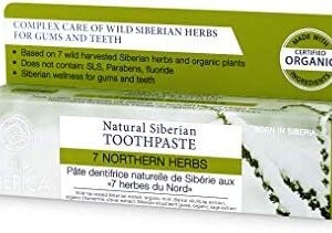 Natura Siberica Pasta de Dientes Natural Siberiana, 7 Hierbas Nórdicas - 100 gr