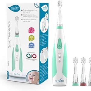 Nuvita 1151 | Cepillo de Dientes Eléctrico Infantil Sonic Clean & Care | Cepillos de