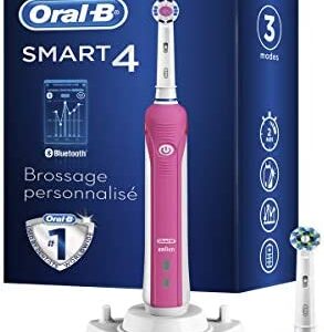 Oral-B Smart 4  Cepillo de Dientes Eléctrico con Tecnología de Braun 4000 W