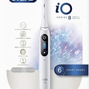 Oral-B iO 8 Cepillo de Dientes Eléctrico con Mango Recargable, Tecnología Magnética de
