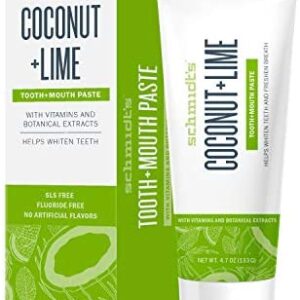 Schmidt's Pasta de dientes Coco y Lima 100ml