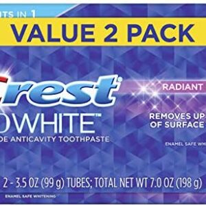 Pasta de dientes blanqueadora y con menta Crest 3D White Radiant, 100 g