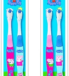Peppa Pig - K10026 - Cepillo de Dientes Peppa Pig 2 uds