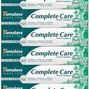 Himalaya Complete Care Natural Herbal Toothpaste, Gum Expert 75ml (6 PACK)