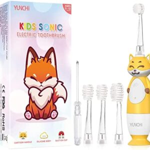Cepillo de dientes eléctrico para niños a partir de 0 – 12 años, cepillo de dientes