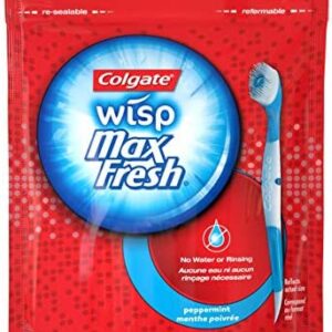 Colgate Wisp Max Fresh Peppermint Mini-Brushes, 24 count