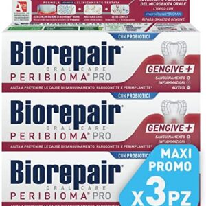 Biorepair, Peribioma Dentífrico Advanced para los Problemas Gengivales y Equilibrio del