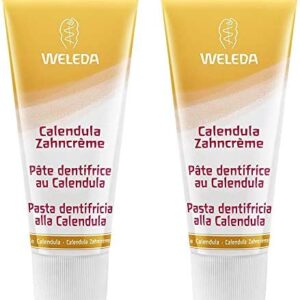 Weleda Calendula - Crema dental (75 ml, 2 unidades)