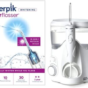 Waterpik Blanqueamiento dental profesional con sabor a menta, tabletas blanqueadoras