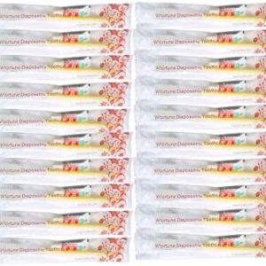 Cepillo De Dientes Desechable, 100 Cepillos De Pasta De Dientes Desechables, Empaquetados