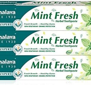 Himalaya Mint Fresh Herbal Toothpaste Gum Expert Range for Healthy, Protected Gums and