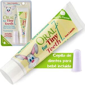 Oral7 Tiny Teeth. Pasta dental para bebés con las enzimas de la leche materna para reducir