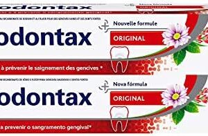 Parodontax Original Pasta de dientes diaria con flúor, paquete de 2 x 75 ml.