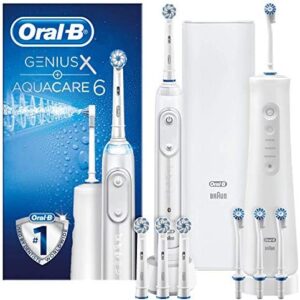 Oral-B Power Aqua Care Pro-Expert Agua Dental Y Cepillo De Dientes Éctrico Genius000 1990