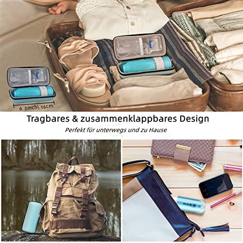 GEEDIAR Irrigador Bucal, Irrigador Dental Portátil USB Recargable Eléctrico Inalámbrico - Imagen 6