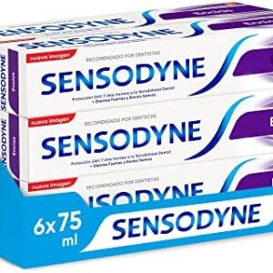 Sensodyne Encías Pasta de Dientes con Flúor, Alivio para Dientes Sensibles, Protección