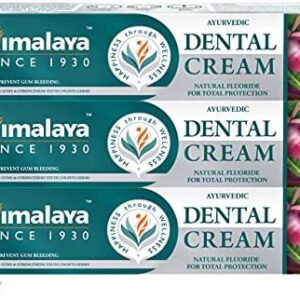 Himalaya Ayurvedic Dental Cream Herbal Toothpaste - Neem & pomegranate Gum protection