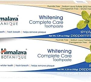 Himalaya Botanique Whitening Toothpastes (Simply Peppermint, 2-Pack)