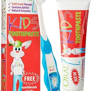 Oral7 Kids. Pasta dental infantil con enzimas de la leche materna para reducir la caries