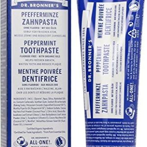 Dr. Bronner´S Toothpaste Peppermint 105Gr - 1 unidad
