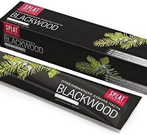 Splat Blackwood Pasta de Dientes Blanqueamiento enebro 6 x75 ml