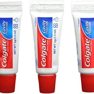 Cao Pasta de dientes de viaje, Pack de 3 mini tubos x 3.3 ml