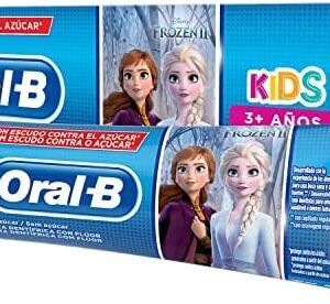 Oral-B Kids Disney (Frozen/Cars) Pasta Dentífrica, 3+ Años, 75 ml, 1 unidad [modelos