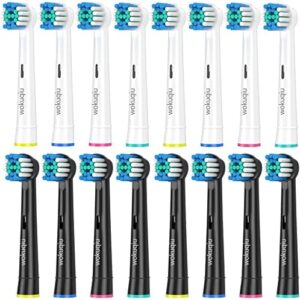 Recambios Cepillos Compatible con Cepillo de dientes eléctrico Braun Oral b, Paquete de 16